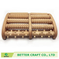 Health care wood roller massager for body